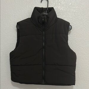 Black Puffer Vest